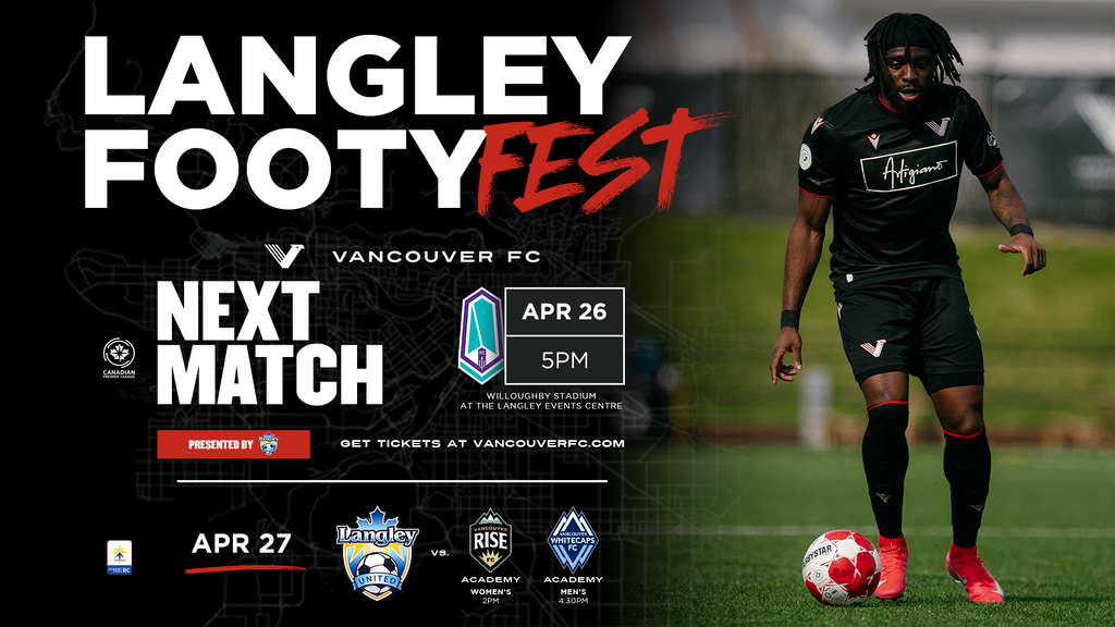 Vancouver FC Renews Strategic Partnership with Langley United Soccer Association for 2025 Season